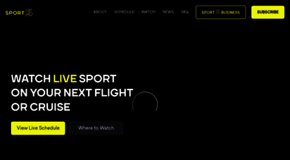 sport24live.com - sport 24 - watch live sport tv in flight & on board