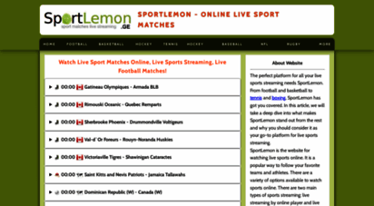 sportlemon.info - sportlemon - watch live sports online