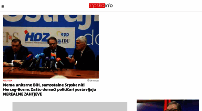 srpskainfo.com - početna - srpskainfo