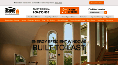 stanekwindows.com - stanek replacement windows  energy efficient windows