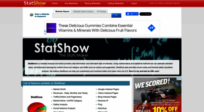 statshow.com - statshow - free website anlysis and traffic estimator tool
