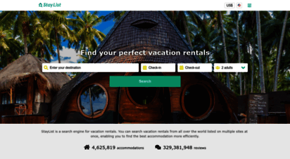 stay-list.com - staylist  vacation rental bulk search service