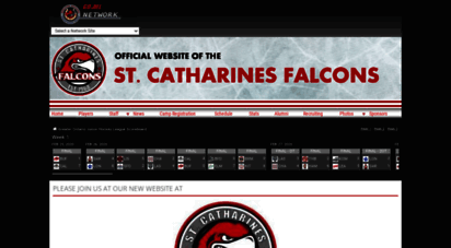 stcatharinesfalcons.pointstreaksites.com