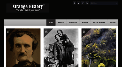 strangehistory.org - strange history.org: bizarre interesting and true history lessons: