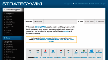 strategywiki.org - strategywiki, the free strategy guide and walkthrough wiki