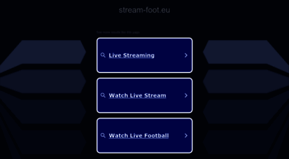 stream-foot.eu - foot stream streaming football wiziwig.tv stream rugby lien streaming