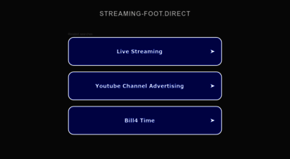 streaming-foot.direct - foot streaming direct - le footstream en vidéo live hd