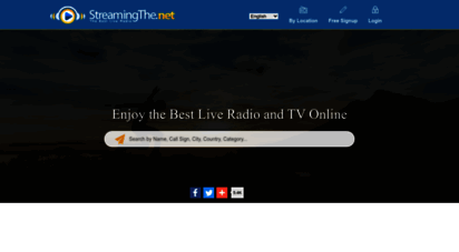 streamingthe.net - watch live online tv and radio streaming