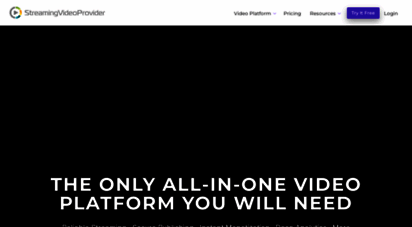 streamingvideoprovider.com - streaming video hosting and live video streaming services
