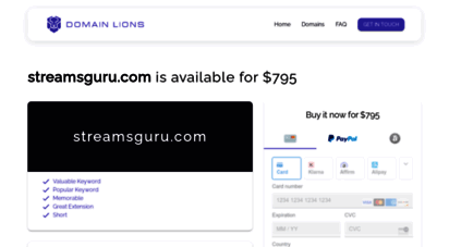 streamsguru.com - streams guru - hd football streams for free