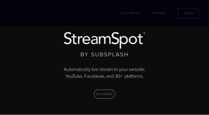 streamspot.com - streamspot: live streaming simplified