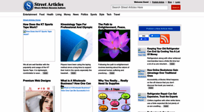 streetarticles.com - street articles -  writers become authors
