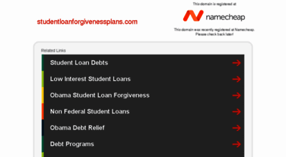 studentloanforgivenessplans.com