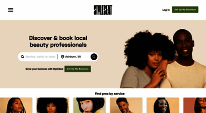 styleseat.com - styleseat - online booking for hair stylists & beauty professionals