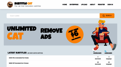 subtitlecat.com - subtitle cat - all language subtitles -