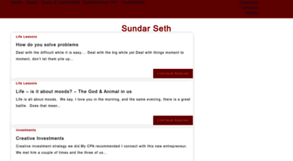 sundarseth.com