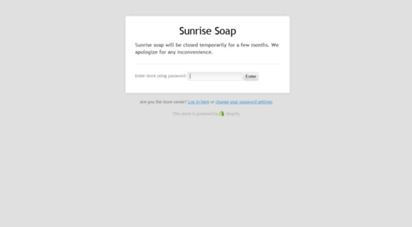 sunrisesoap.com