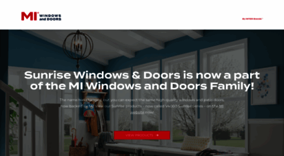 sunrisewindows.com - sunrise windows - replacement vinyl windows and sliding doors