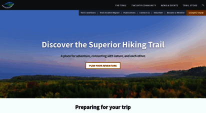 superiorhiking.org - superior hiking trail  mn´s premier hiking and running trail