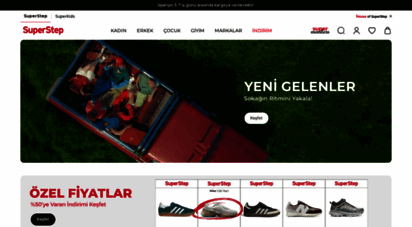 superstep.com.tr - superstep: spor ayakkabı, spor giyim ve aksesuar ürünleri