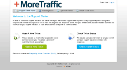 support.addmoretraffic.com