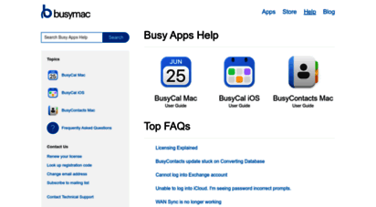 support.busymac.com