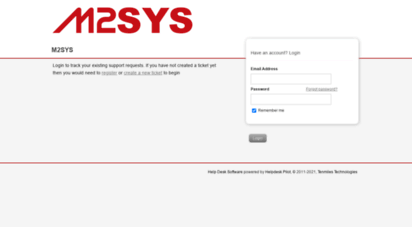 support.m2sys.com