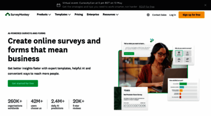 surveymonkey.co.uk - surveymonkey: the world´s most popular free online survey tool