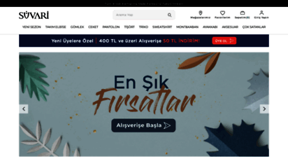 suvari.com.tr - s&xfcvari online shop