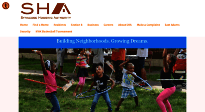 syracusehousing.org - syracuse housing authority - building neighborhoods. growing dreams.