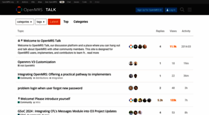 talk.openmrs.org