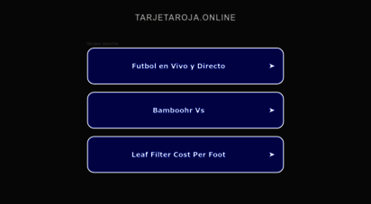 tarjetaroja.online - tarjetaroja.online