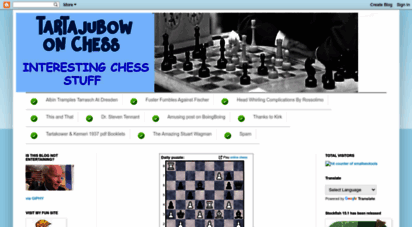 tartajubow.blogspot.com - tartajubow on chess ii