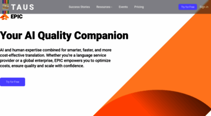 taus.net - home - taus - the language data network