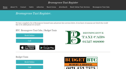 taxisinbromsgrove.co.uk