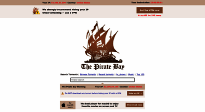 tbp-mirror.com - the pirate bay - your go-to bittorrent site for all content types