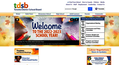 tdsb.on.ca - toronto district school board