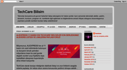 techcarebilisim.blogspot.com - techcare bilisim