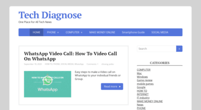 techdiagnose.com - tech diagnose - one place for all tech news