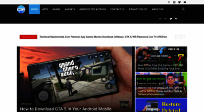 technicalmasterminds.com - technical masterminds.com &8211 real site premium app &amp games by aman lalani