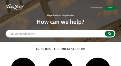 techsupport.weyerhaeuser.com