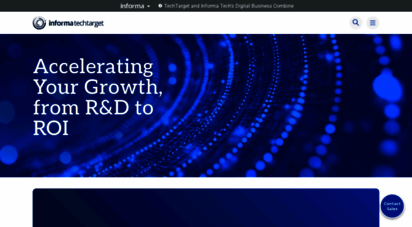 techtarget.com - purchase intent data for enterprise tech sales and marketing - techtarget