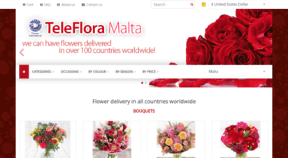 teleflora.com.mt