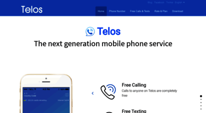 telosapp.com - telos-free phone numbers, unlimited calls & texts