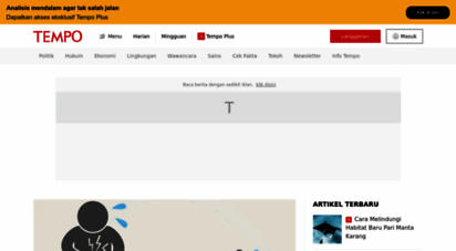 tempo.co - berita terkini, berita hari ini indonesia dan dunia - tempo.co