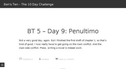 tendaychallenge.wordpress.com