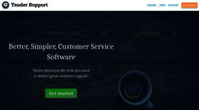 tenderapp.com - tender support — better customer support software: help desk, knowledge base, forums