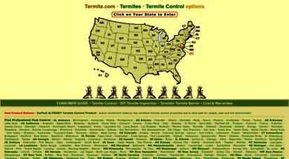 termite.com - termite.com • termites • termite control options