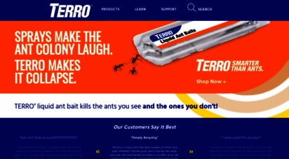 terro.com - terro® ant killer & diy home pest control  kill bugs & insects