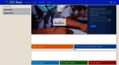 testalemi.com - testalemi - gerçek test çözme deneyimi